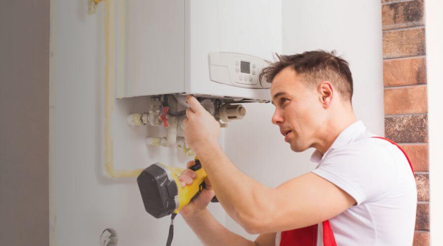 Local tankless water heater installation in Emerson, IA